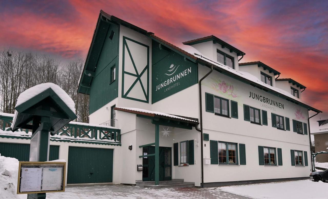 Landhotel Jungbrunnen Bad Brambach Buitenkant foto